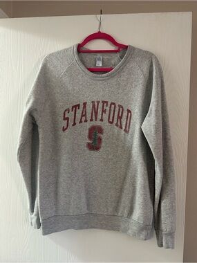 Alternative Gray Stanford Crewneck Sweatshirt